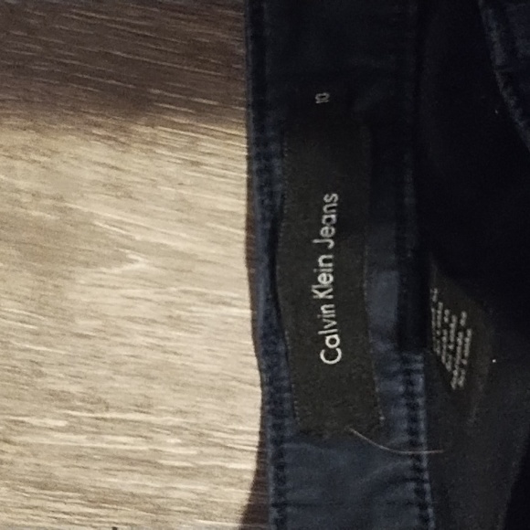 Calvin Klein ladies size 10 black jeans - Picture 2 of 5